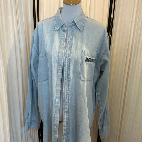 Harley-Davidson Other - Harley-Davidson Light Blue Casual Button Down Shirt